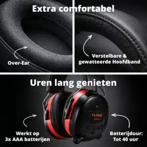 FlinQ Bluetooth Earmuff - Afbeelding 4