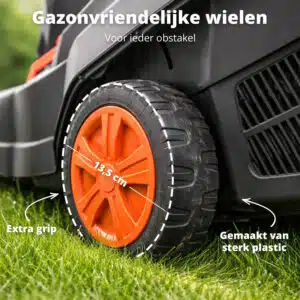 FlinQ Brushed Lawn Mover 20V - Afbeelding 3