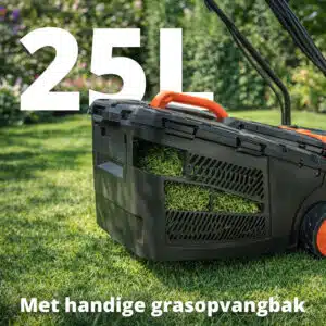 FlinQ Brushed Lawn Mover 20V - Afbeelding 6