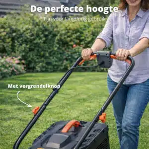 FlinQ Brushed Lawn Mover 20V - Afbeelding 7