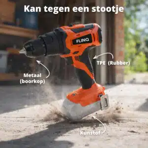 FlinQ Cordless Drill 20V - Afbeelding 3
