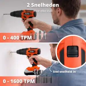 FlinQ Cordless Drill 20V - Afbeelding 5