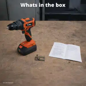 FlinQ Cordless Drill 20V - Afbeelding 8