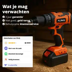 FlinQ Cordless Drill 20V - Afbeelding 9