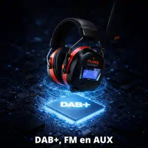 FlinQ  DAB+ / FM radio Earmuff - Afbeelding 6