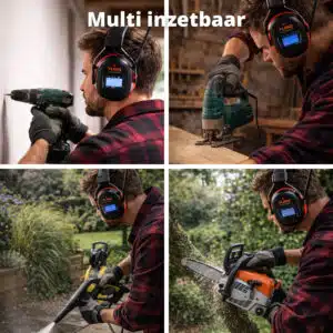 FlinQ  DAB+ / FM radio Earmuff - Afbeelding 7