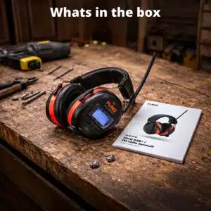 FlinQ  DAB+ / FM radio Earmuff - Afbeelding 8