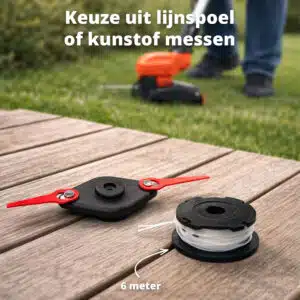 FlinQ Draadloze Grastrimmer 20V - Afbeelding 5