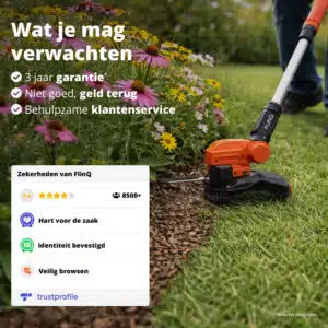 FlinQ Draadloze Grastrimmer 20V - Afbeelding 10