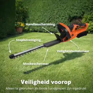 FlinQ Hedge Trimmer 50 cm 20V - Afbeelding 5