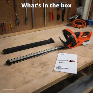 FlinQ Hedge Trimmer 50 cm 20V - Afbeelding 8