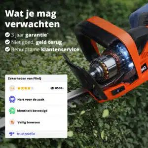 FlinQ Hedge Trimmer 50 cm 20V - Afbeelding 9