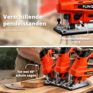 FlinQ Jig Saw 20V - Afbeelding 3