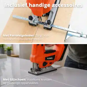 FlinQ Jig Saw 20V - Afbeelding 6