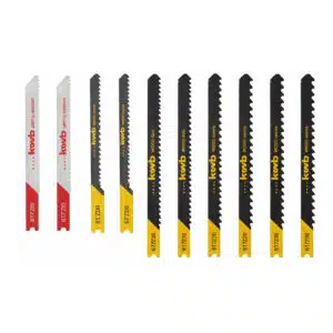 FlinQ Jig Saw 18V - Saw Blades 10 pcs - Afbeelding 1