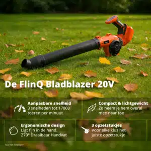 FlinQ Leaf Blower 20V - Afbeelding 2