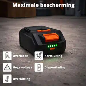 FlinQ Li-ion Battery 4Ah 20V - Afbeelding 6