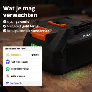 FlinQ Li-ion Battery 4Ah 20V - Afbeelding 9