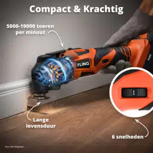 FlinQ Multi Tool 20V - Afbeelding 3