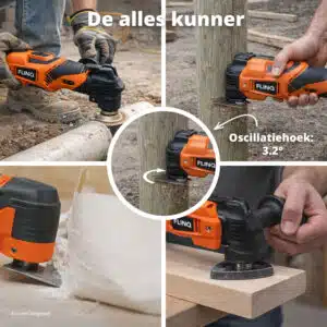 FlinQ Multi Tool 20V - Afbeelding 4