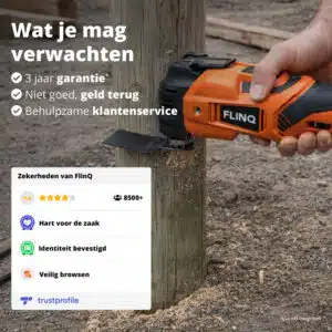 FlinQ Multi Tool 20V - Afbeelding 9