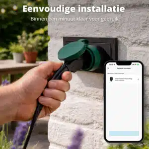 FlinQ Smart Outdoor Plug With Energymonitor - Afbeelding 7
