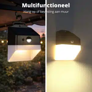 FlinQ Solar Wandlamp Atalora 2-pack - Afbeelding 7