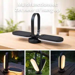 FlinQ Solar Camping Lantern PineGlow - Afbeelding 5