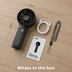 FlinQ Rechargeable Portable Fan - VoltAir - Afbeelding 6