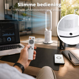FlinQ Smart Indoor 2-in-1 ClimateTower - Afbeelding 4