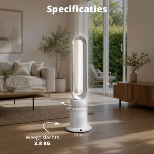FlinQ Smart Indoor 2-in-1 ClimateTower - Afbeelding 8