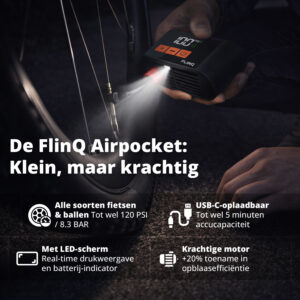 FlinQ Ultracompact Air Compressor - AirPocket - Image 2