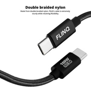 FlinQ 100W USB-C Charging Cables - 2-pack - Image 8