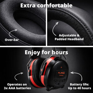 FlinQ Bluetooth Hearing Protection - Image 4