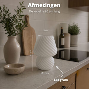 FlinQ Glas Design Lamp - Afbeelding 7