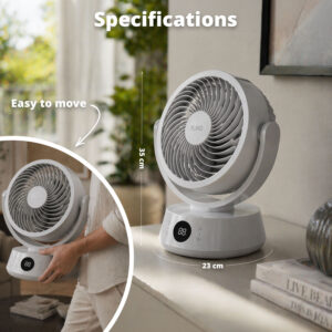 FlinQ AirGlobe Desk Fan - Image 9