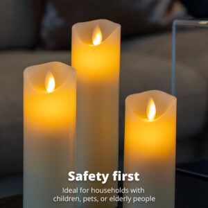 FlinQ LED Moving Flame Candles Harmony - 9-pack - Image 6