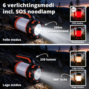 FlinQ Rechargeable Camping Light TrailBeam - Afbeelding 3