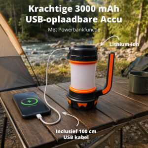 FlinQ Rechargeable Camping Light TrailBeam - Afbeelding 4