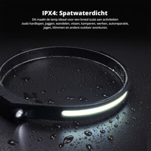 FlinQ Rechargeable LED Motion Sensor Headlamp - Image 7
