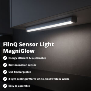 FlinQ Rechargeable LED Bar with Sensor MagniGlow - 2-pack - Image 2