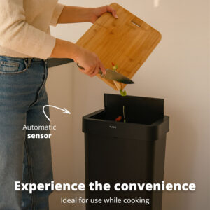 FlinQ Sensor Trash Can Arvento 50L - Image 6