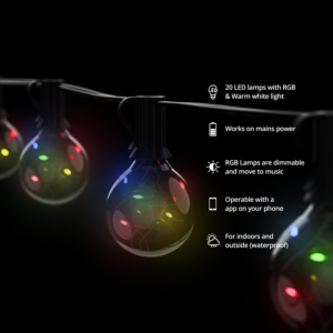 FlinQ 20 LED Smart Multicolor String Lights - Image 3
