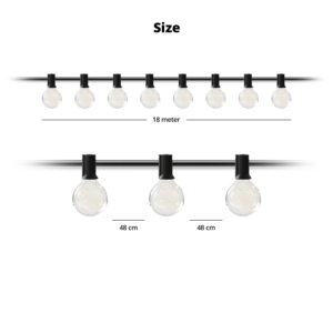 FlinQ 20 LED Smart Multicolor String Lights - Image 2