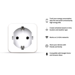 FlinQ Smart Plug with energy meter - 2-pack - Image 5
