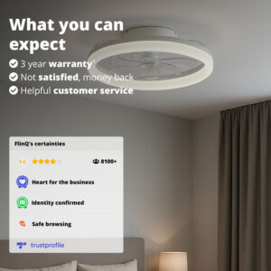 FlinQ Smart Ceiling Fan with Lighting AeroGlow - Image 10