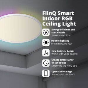 FlinQ Smart LED Ceiling Light - Image 3
