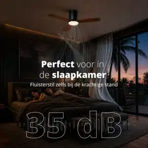FlinQ Slimme Plafondventilator met Verlichting Venturo - Afbeelding 7