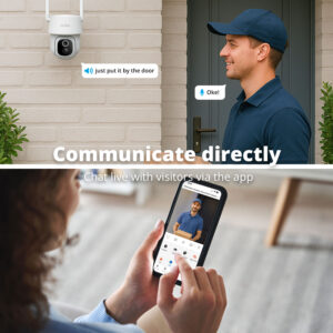 FlinQ Smart Solar Outdoor Security Camera Dome Guard - Image 6