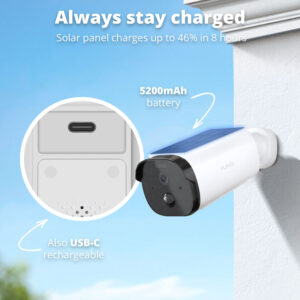 FlinQ Smart Solar Outdoor Security Camera Sentinel - Image 5